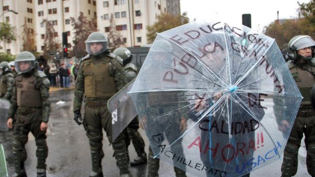 Estudiantes llegaron a Intendencia para solicitar autorización para nueva marcha