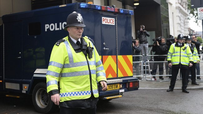 Imputado por crimen de soldado compareció ante tribunal londinense