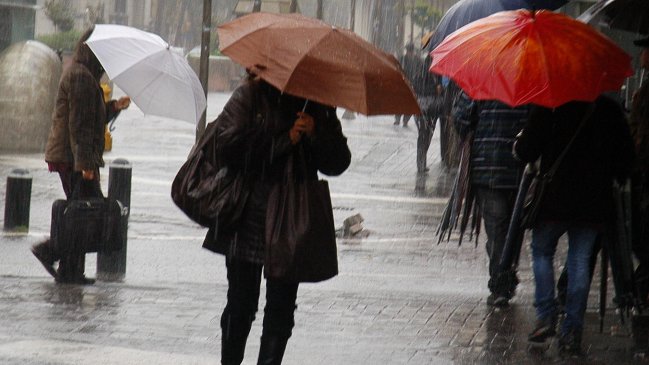 Región del Maule registra 25 milímetros de agua caída en 12 horas