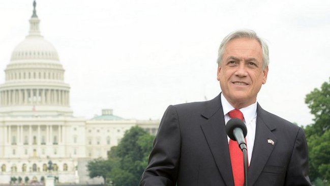 Piñera se reúne este martes con Barack Obama en la Casa Blanca
