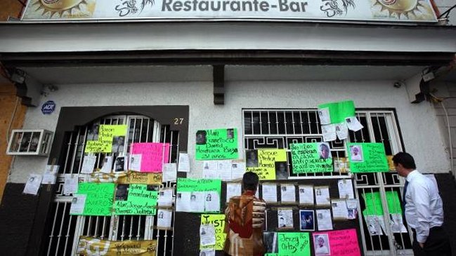 Fiscalía aún no sabe cómo desaparecieron 12 jóvenes en bar de Ciudad México