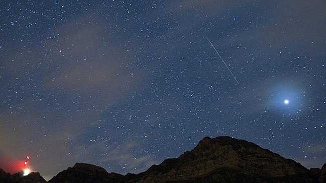 Una curiosa lluvia de estrellas se verá en Chile la próxima semana