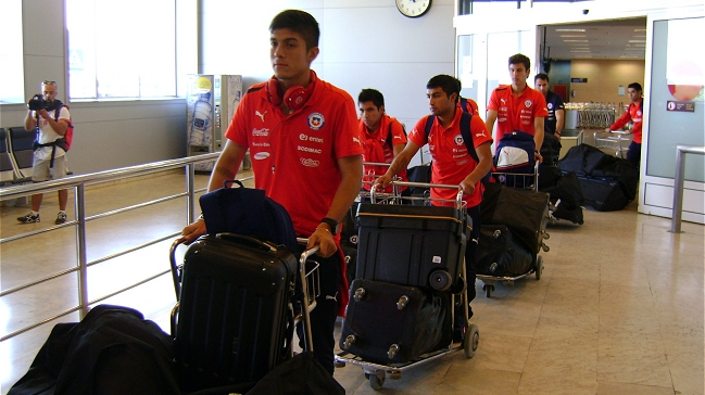 La sub 20 llegó a Murcia para últimos amistosos antes del Mundial
