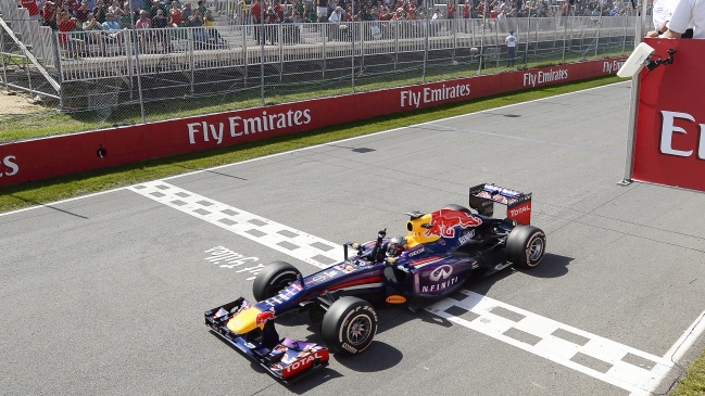 Las clasificaciones del Gran Premio de Canadá