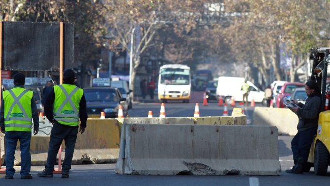 Seremi y cortes en calle Bandera: No hay reportes de situaciones graves