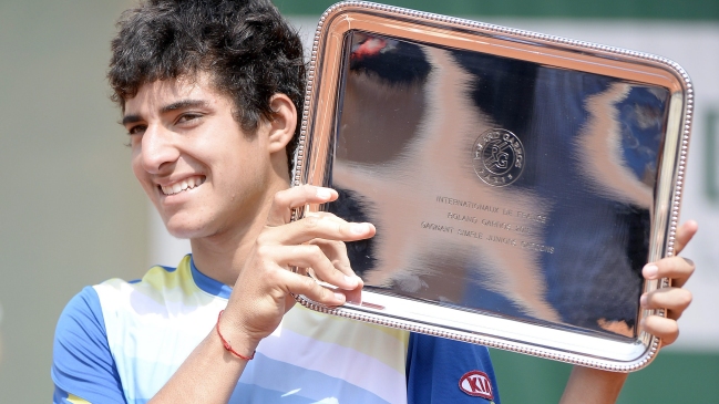 Christian Garín puede adelantar el fin de su etapa junior en Wimbledon