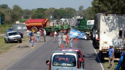 Sector agrario argentino anunció huelga por cinco días