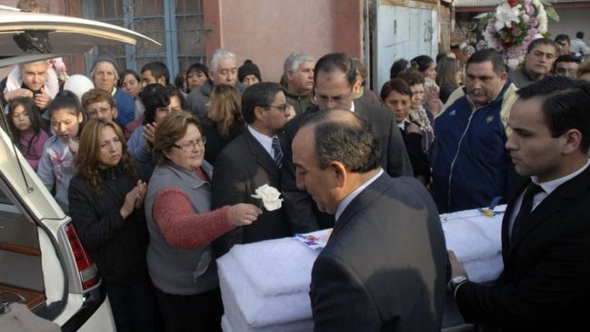Este lunes fueron funerales de menor que falleció en accidente escolar