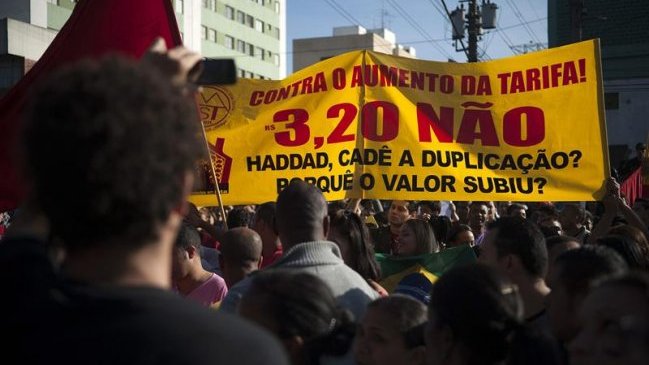 Sao Paulo y Río de Janeiro reducirán tarifa de transporte tras protestas