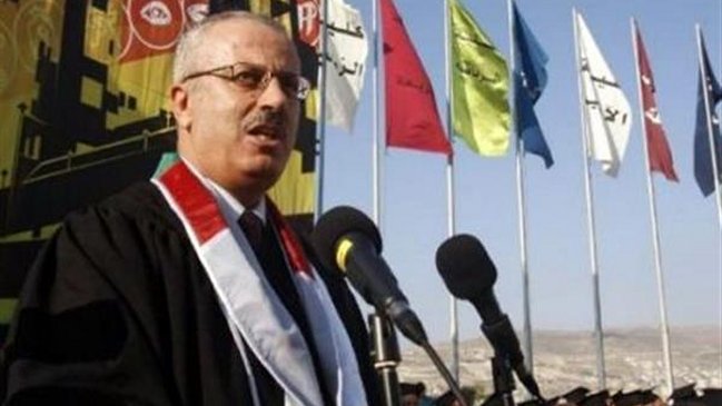 Primer ministro palestino renunció tras dos semanas en el cargo