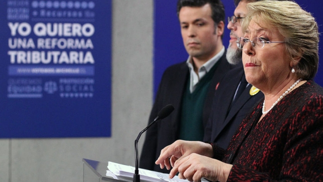 Empresarios se dividen ante propuesta de reforma tributaria de Bachelet