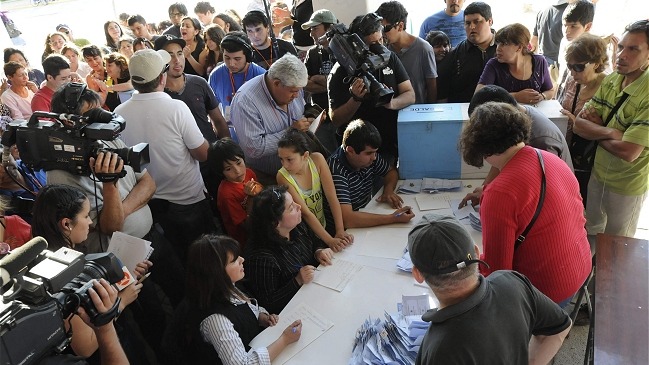 Franja electoral tuvo su primera emisión este martes