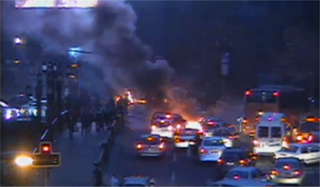 Revisa los desvíos de Transantiago por paro nacional