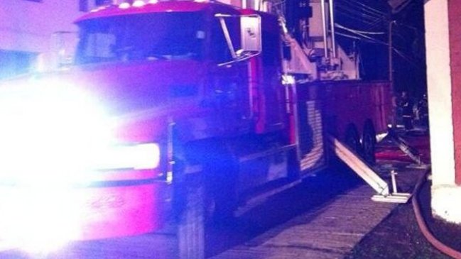 Incendio se desató en el Regimiento Buin