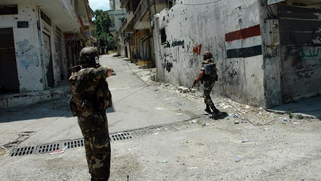 Oposición siria advirtió que el régimen puede usar armas químicas en Homs