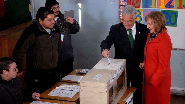 Piñera: Espero que sea un día luminoso y soleado para la democracia