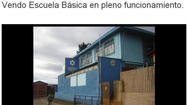 Polémica por aviso de venta de colegio con profesores y alumnos