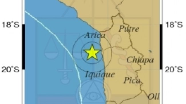 Temblor remeció a la Región de Arica y Parinacota