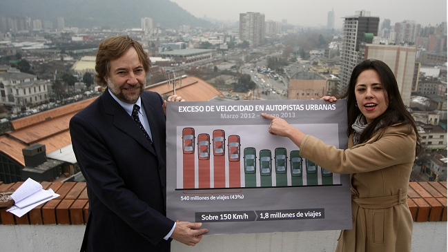 Cuatro de cada 10 viajes por autopistas son a exceso de velocidad