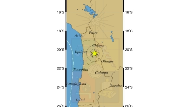 Temblor de 4,8 Richter afectó a la zona norte