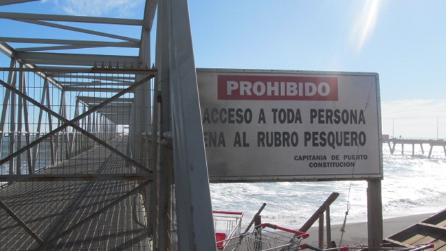 Muelle de Constitución será reparado con recursos de emergencia