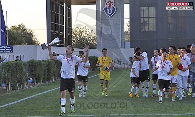 Colo Colo sub 15 se coronó campeón tras vencer a U. de Chile