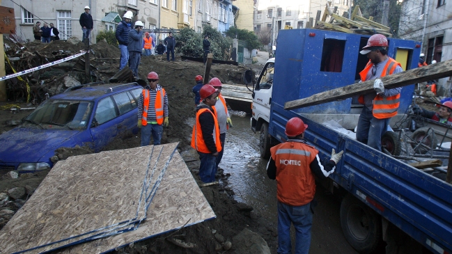 Esval reportó retraso en la reposición de agua en Valparaíso