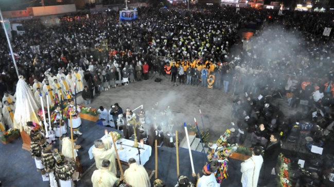 Intendenta de Tarapacá afirmó que 130 mil peregrinos llegaron a La Tirana