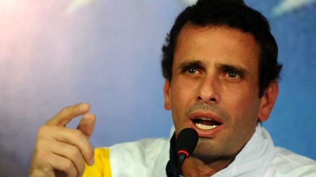 Líder opositor venezolano Henrique Capriles inicia gira por Chile y Perú