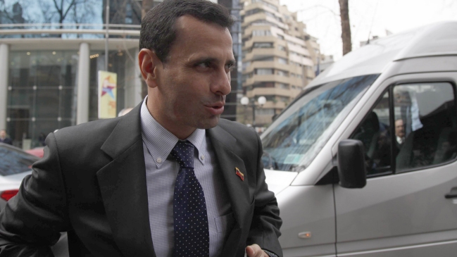 Henrique Capriles confirmó que se reunirá este viernes con el Presidente Piñera