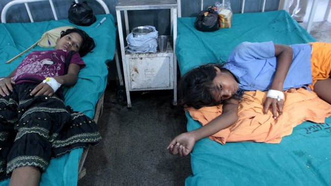 India: 23 niños murieron intoxicados con insecticida