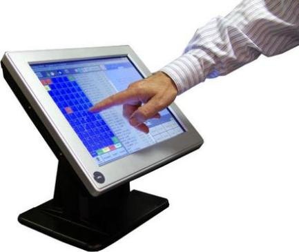 Las pantallas táctiles, un 