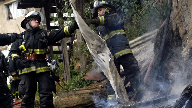 Una mujer murió en incendio en Puente Alto