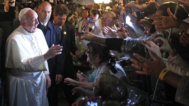 Papa Francisco rechazó la legalización de las drogas