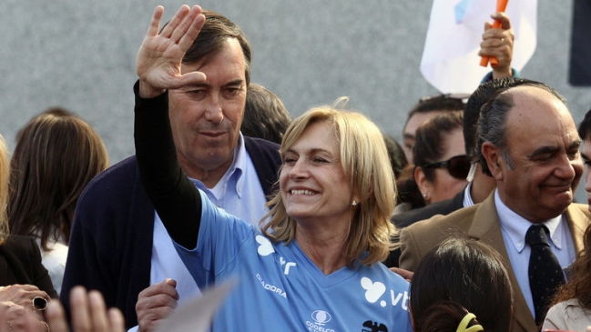 Evelyn Matthei inició campaña presidencial regional en Rancagua