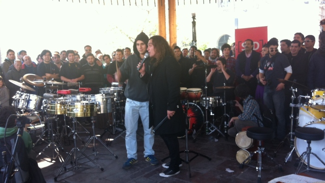 Bateristas celebraron su día y homenajearon a Gabriel Parra