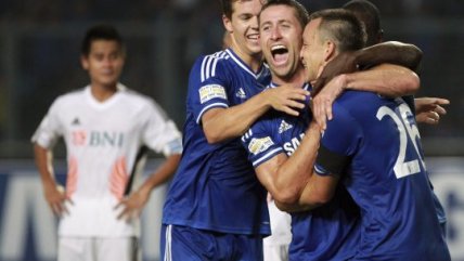 Chelsea goleó a un combinado indonesio