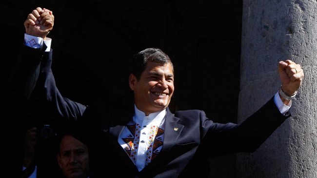 El 84 por ciento de los ecuatorianos aprueba la gestión de Correa