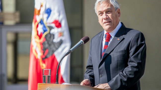 Presidente Piñera anunció querellas por el 