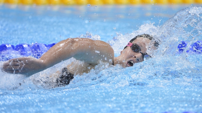 La participación de Kristel Köbrich en la final de los 1.500 metros