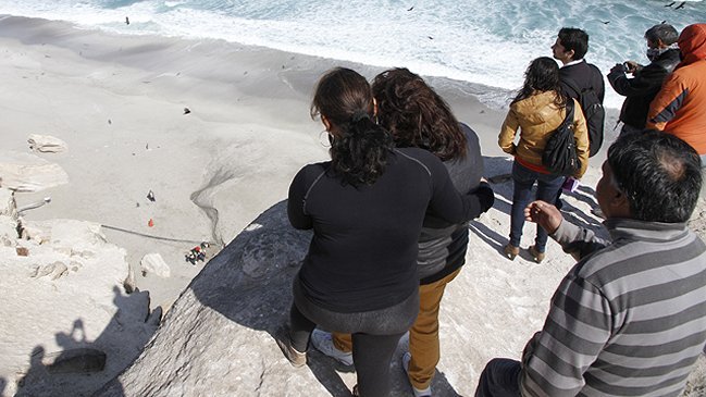 Cadáver apareció enterrado en una playa de Antofagasta