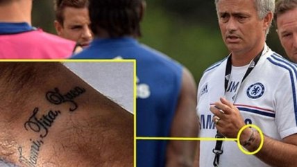 El tatuaje que se hizo Jose Mourinho