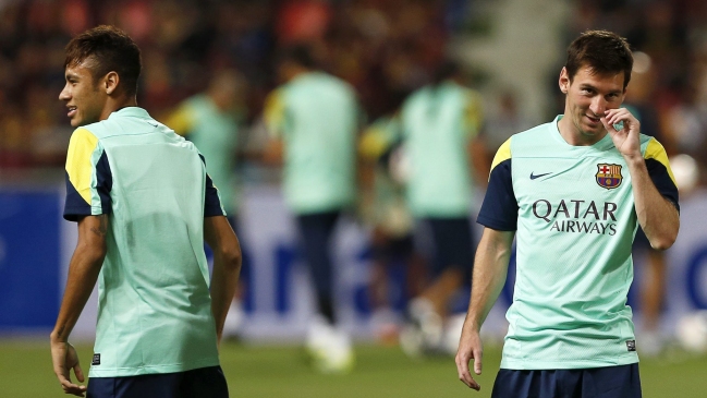 FC Barcelona se presenta con sus estrellas en Tailandia