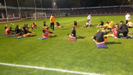 Cobreloa preparó en Montevideo su duelo ante Peñarol