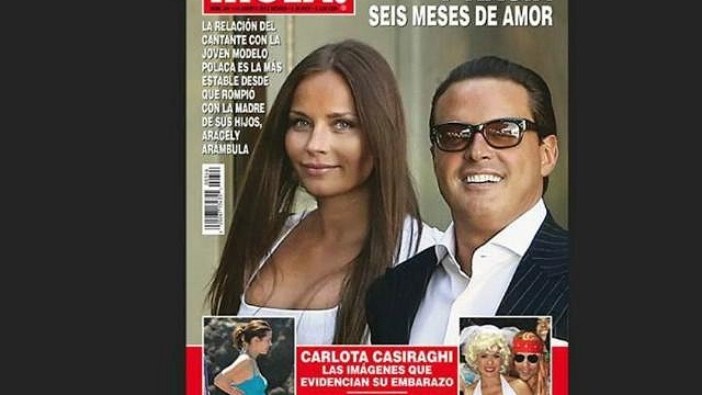 Fotos Luis Miguel se luce con su joven novia polaca ...