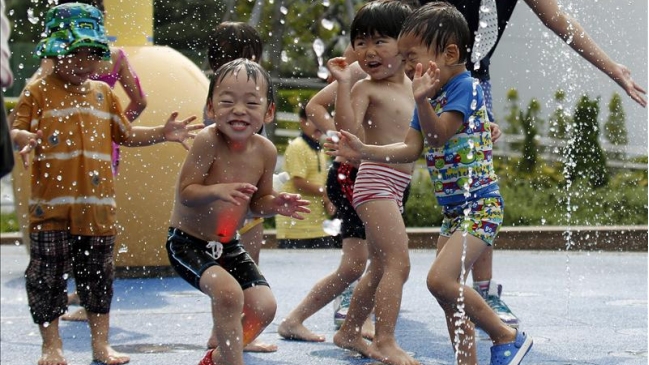 Fuerte ola de calor en Japón alcanzó temperatura máxima en seis años