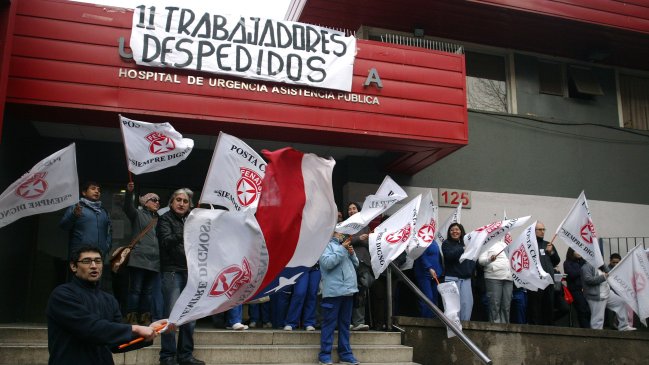 Finalizó paro en ex Posta Central luego de acuerdo con autoridades