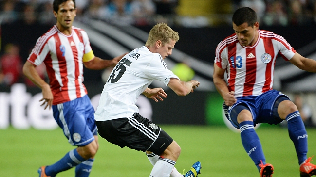 Paraguay selló un empate en su visita a Alemania