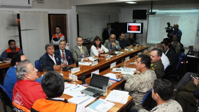 Onemi evaluó a autoridades de Arica y Parinacota ante terremoto 9 Richter