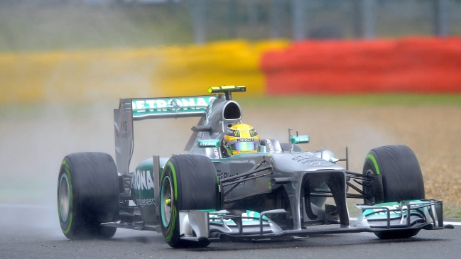 La grilla de salida del Gran Premio de Bélgica de la Fórmula 1